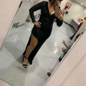 B Darlin Dresses - Beautiful black Sequin dress B Darlin Dresses - Beautiful black Sequin dress